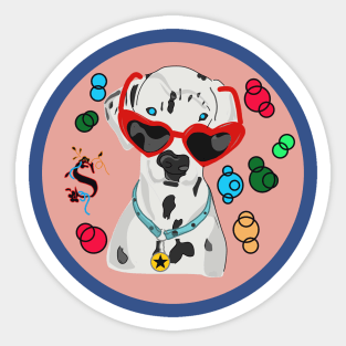 Dalmatian Sticker